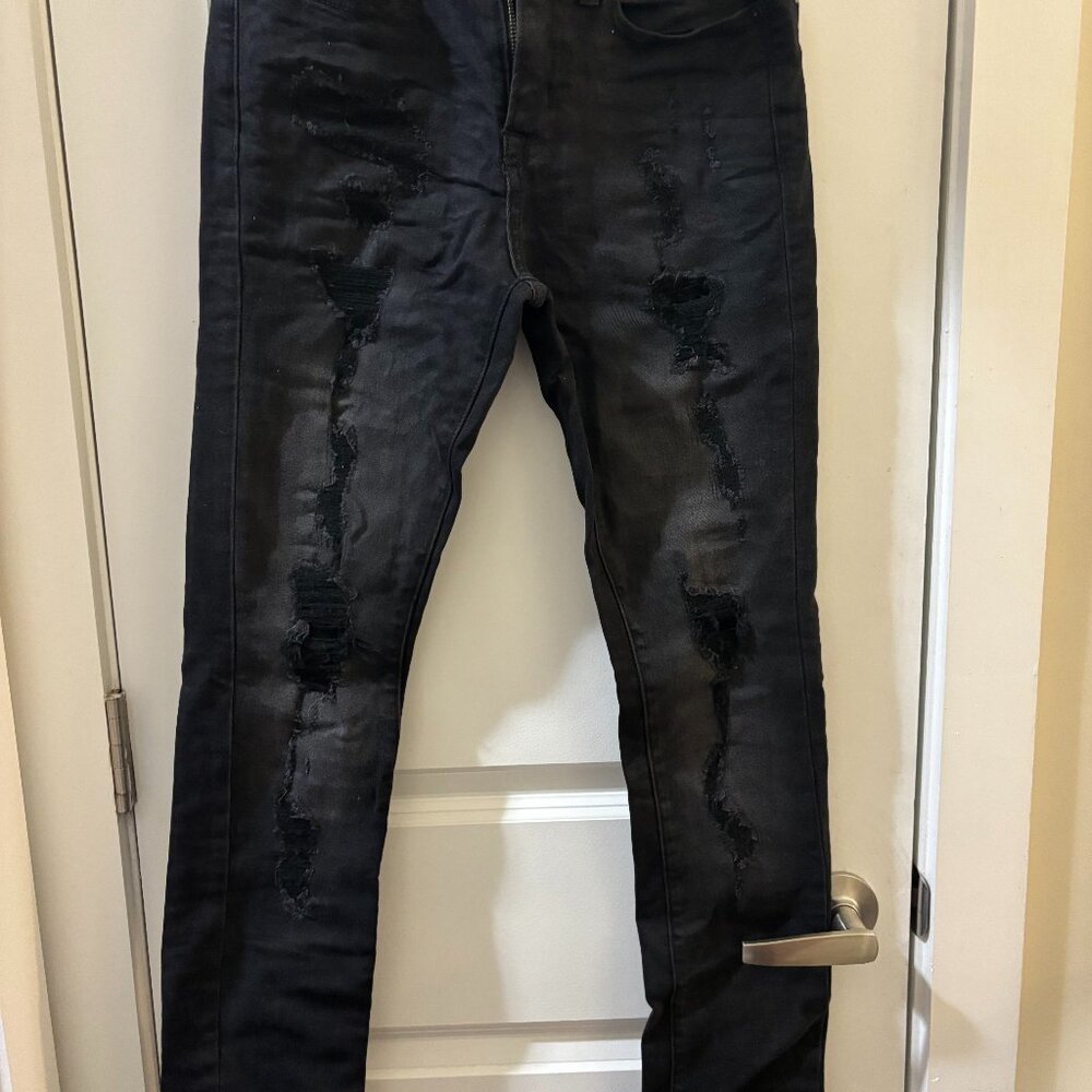 Aeropostale Super Skinny Black Jeans